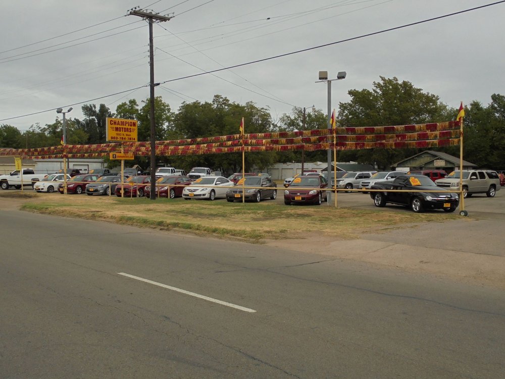 CHAMPION MOTORS Updated August 2024 1950 N Main St, Paris, Texas