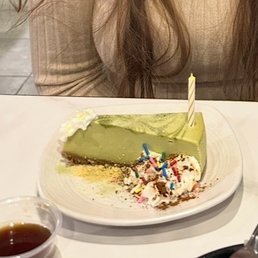 Free birthday slice