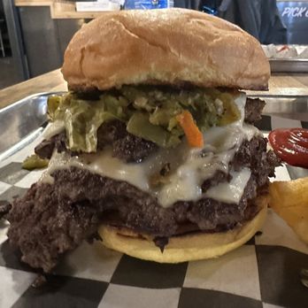 Stackers Burger - Duke city smash triple - Burgers Near Me - Albuquerque, New Mexico