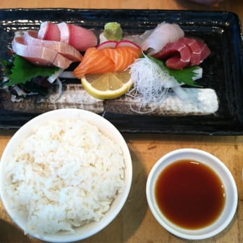 Taiko - Sashimi lunch special! Best salmon I had in a while! So fatty mmmmm - Japanese Near Me - Los Angeles, California Taiko - Sashimi lunch special! Best salmon I had in a while! So fatty mmmmm - Japanese Near Me - Los Angeles, California