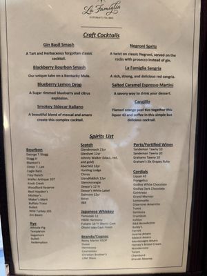 Menu photo 2 La Famiglia Reno, NV Menu photo 2 La Famiglia Reno, NV