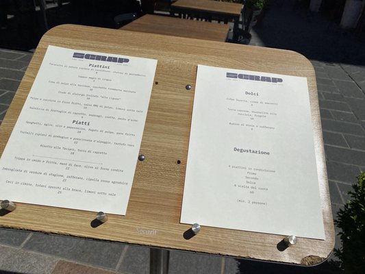 Menu photo 1 Ristorante SCRAP Savona, SV
