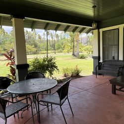 Waimea Plantation Cottages - Cute patio to relax outside