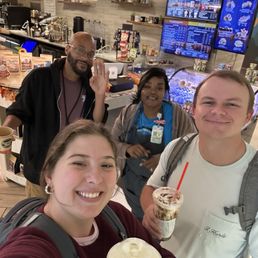 Our wonderful baristas - aka. Our new besties