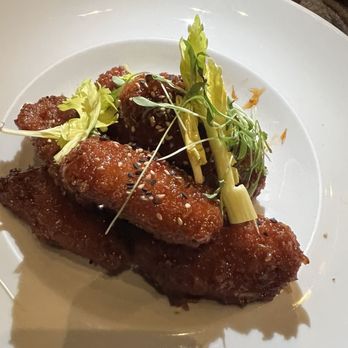 Celadon - Delicious lemongrass wings. - Seafood Near Me - Napa, California Celadon - Delicious lemongrass wings. - Seafood Near Me - Napa, California