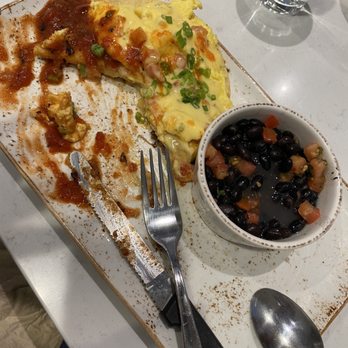 First Watch - Babacoa quesadilla Benedict - Breakfast & Brunch Near Me - Broken Arrow, Oklahoma