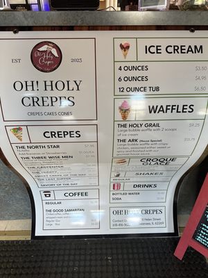 Menu photo 4 Crepes & Cones Swansea, IL