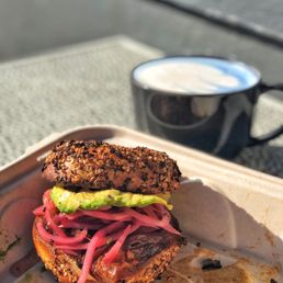 Toasted Bagel Plate