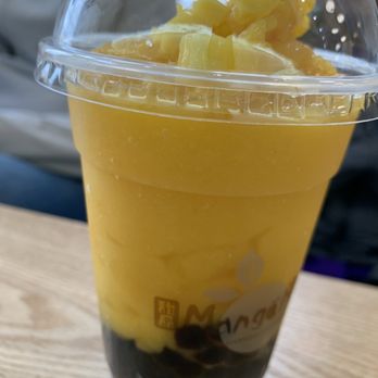 Mango Mango Dessert - Mango smoothie with boba - Desserts Near Me - Livingston, New Jersey