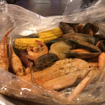 Big Crab - BC 3 - crab, shrimp, mussels, corn, sausage, potato.  It says one serving but it could be two servings easily. - Seafood Near Me - Jacksonville, Florida