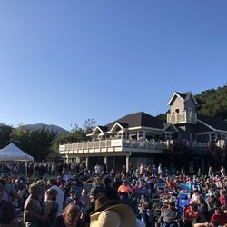 The VIP balcony