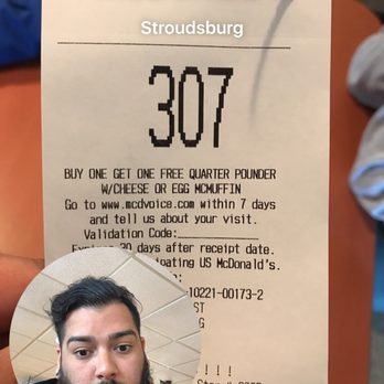 McDonald's - My check in - Fast Food Near Me - Stroudsburg, Pennsylvania