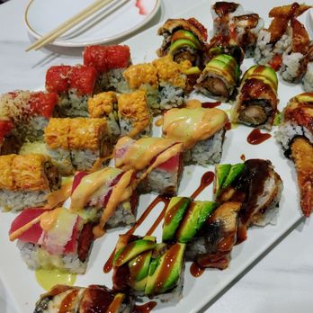 Sushi Ohayo - We ordered too many to remember the names! 7/1/24 $25.99 - Sushi Bars Near Me - Chantilly, Virginia
