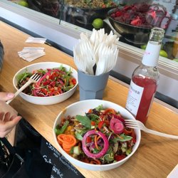 Street Quizine - Veggie Bowl mit schwarze Bohnen Chili