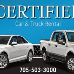 Certified Car & Truck Rental