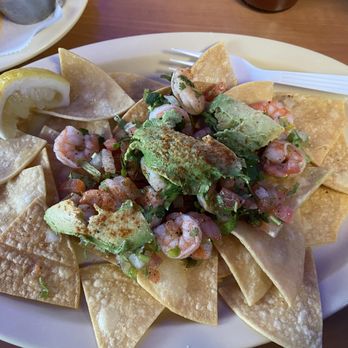 Del Golfo Seafood Restaurant - Shrimp Tostada - Seafood Near Me - Wylie, Texas