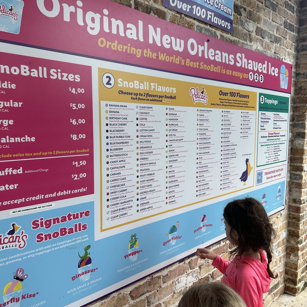 Pelican's SnoBalls - Menu - Shaved Ice Near Me - Ocoee, Florida Pelican's SnoBalls - Menu - Shaved Ice Near Me - Ocoee, Florida