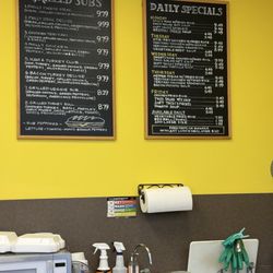 Sunny's Sandwich Shop - Menu 6/25