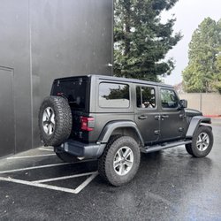 Level Up Auto Styling  - Color change vinyl wrap, 2" lit kit, tinted windows