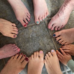 All our toes. And one set of hands.