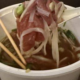 Steak didn't cook because broth was not hot. Steak didn't cook because broth was not hot.