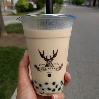 The Alley Bur Oak - MUST TRY - Royal No.9 milk tea with tapioca - Bubble Tea Near Me - Markham, Ontario The Alley Bur Oak - MUST TRY - Royal No.9 milk tea with tapioca - Bubble Tea Near Me - Markham, Ontario