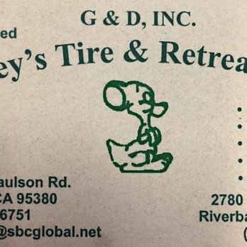 Joey's Tire and Retreading - Business Card - Tires Near Me - Turlock, California Joey's Tire and Retreading - Business Card - Tires Near Me - Turlock, California