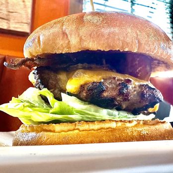 Johnny Carino's - JOHNNY'S BBQ BACON CHEESEBURGER* - Italian Near Me - Baytown, Texas Johnny Carino's - JOHNNY'S BBQ BACON CHEESEBURGER* - Italian Near Me - Baytown, Texas