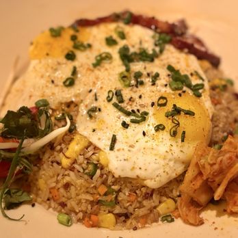 The Cheesecake Factory - Breakfast Kimchi Fried Rice & Eggs* - Desserts Near Me - Canoga Park, California The Cheesecake Factory - Breakfast Kimchi Fried Rice & Eggs* - Desserts Near Me - Canoga Park, California