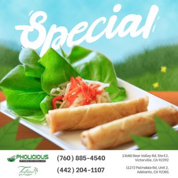 Pholicious - Egg-cellent choice! This classic appetizer is always a crowd-pleaser.
: https://www.pholicious.co/ - Vietnamese Near Me - Victorville, California Pholicious - Egg-cellent choice! This classic appetizer is always a crowd-pleaser.
: https://www.pholicious.co/ - Vietnamese Near Me - Victorville, California