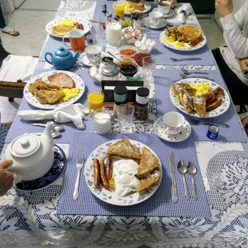 Moore's Specialties - Fancy breakfast setup. - Bed & Breakfast Near Me - Gardener Creek, New Brunswick Moore's Specialties - Fancy breakfast setup. - Bed & Breakfast Near Me - Gardener Creek, New Brunswick