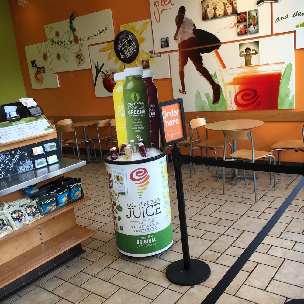 Jamba - Small seating - Juice Bars & Smoothies Near Me - Boca Raton, Florida