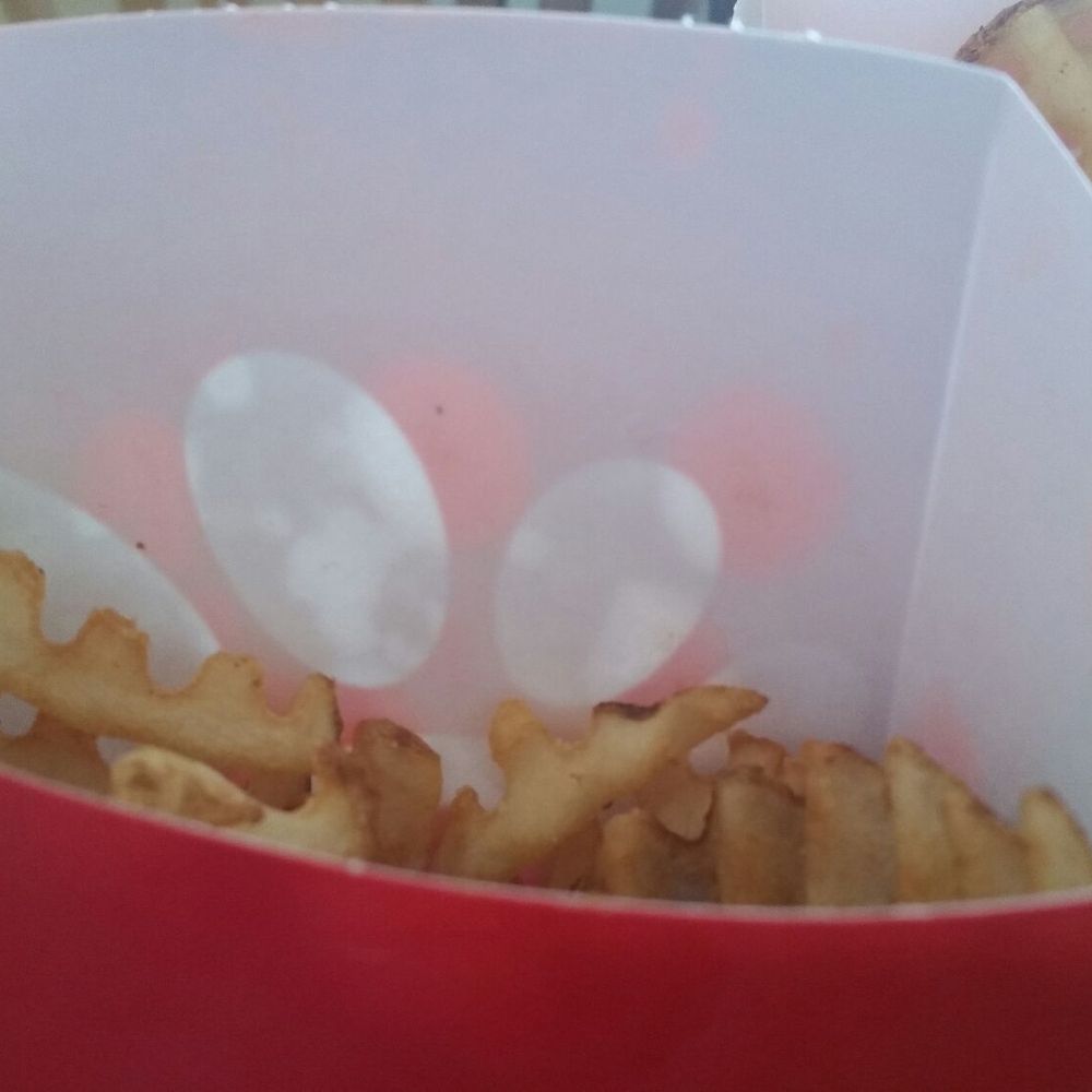 Chick-fil-A - This location does not fill their fry boxes to the top. Different visit...same type of quanity. - Fast Food Near Me - Mesa, Arizona Chick-fil-A - This location does not fill their fry boxes to the top. Different visit...same type of quanity. - Fast Food Near Me - Mesa, Arizona