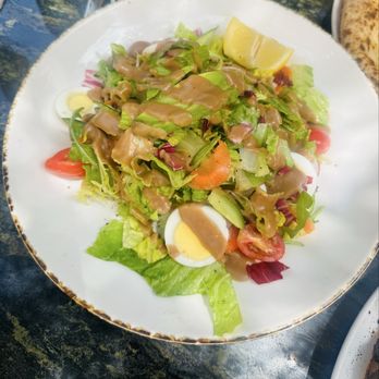 Settecento - Insalata del Settecento (lettuce, radicchio, cucumber, boiled egg, tomato, carrots, avocado, balsamic dressing)! - Italian Near Me - Los Angeles, California Settecento - Insalata del Settecento (lettuce, radicchio, cucumber, boiled egg, tomato, carrots, avocado, balsamic dressing)! - Italian Near Me - Los Angeles, California