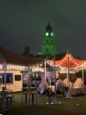 Rooftop Cinema Club Downtown Ft Worth by null