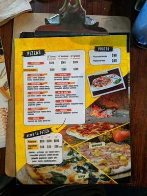 Menu photo 2 Mi Pizza a la Leña Tijuana, BCN Menu photo 2 Mi Pizza a la Leña Tijuana, BCN