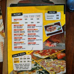 Mi Pizza a la Leña - Menu page 2