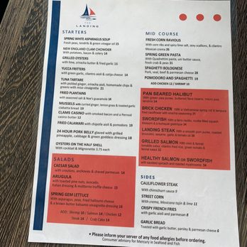 The Landing Restaurant - Seafood Near Me - Marblehead, Massachusetts The Landing Restaurant - Seafood Near Me - Marblehead, Massachusetts