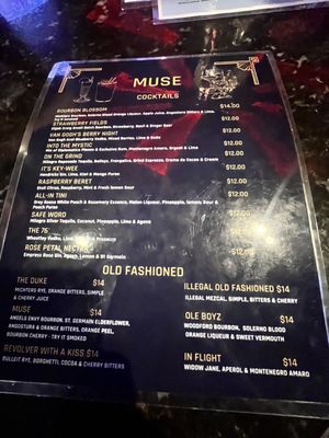 Menu photo 4 The Muse Bourbon Bar and Grill Jacksonville, FL Menu photo 4 The Muse Bourbon Bar and Grill Jacksonville, FL