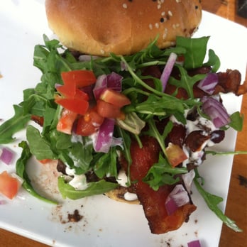 Eureka! - Fresno fig burger. - Burgers Near Me - Claremont, California