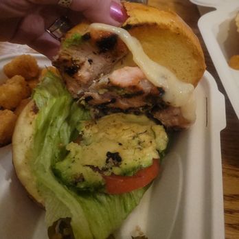 Delta Restaurant - Over cooked, dry chicken sandwich - Bars Near Me - Virginia City, Nevada