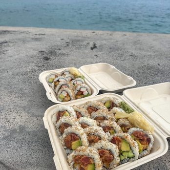 You Make The Roll - Backside Roll, Ninja Star Roll, and Austin Roll - Sushi Bars Near Me - Kailua-Kona, Hawaii You Make The Roll - Backside Roll, Ninja Star Roll, and Austin Roll - Sushi Bars Near Me - Kailua-Kona, Hawaii