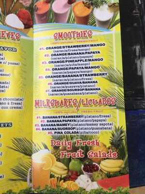Menu photo 6 Mateo's Ice Cream & Fruit Bars Los Angeles, CA