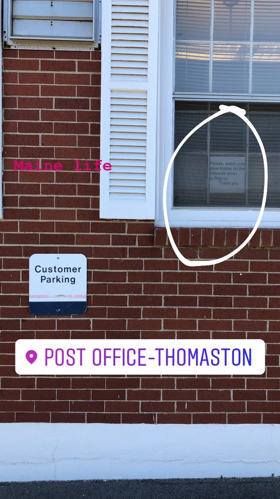 US POST OFFICE Updated August 2024 135 Main St, Thomaston, Maine