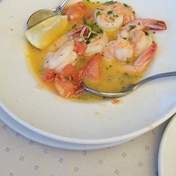 Sandbar & Grill - Shrimp not Prawn overpriced scampi. 5 med sized shrimps - Seafood Near Me - Monterey, California Sandbar & Grill - Shrimp not Prawn overpriced scampi. 5 med sized shrimps - Seafood Near Me - Monterey, California