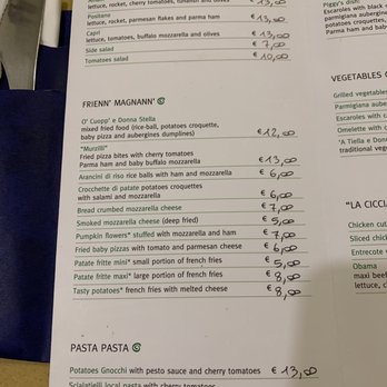 Donna Stella - Menu - Pizza Near Me - Amalfi, SA