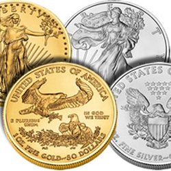 American Precious Metals - Gold and Silver U.S. Eagle Coins