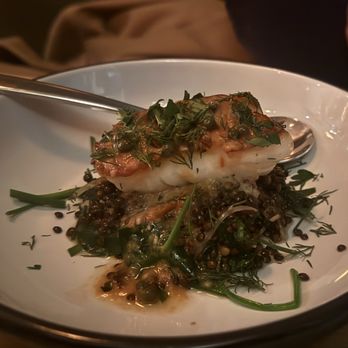 Aperi - Seared Cod - Wine Bars Near Me - St. Louis, Missouri