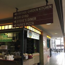 Vintage Garden Kitchen - A bit hard to find. Is a small to go place. Seating is available as part of the four court.