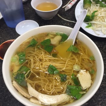 Pho Saigon City - Gotta add those fresh herbs to the broth. Look at those yummy egg noodles. Love. - Vietnamese Near Me - Pleasanton, California Pho Saigon City - Gotta add those fresh herbs to the broth. Look at those yummy egg noodles. Love. - Vietnamese Near Me - Pleasanton, California
